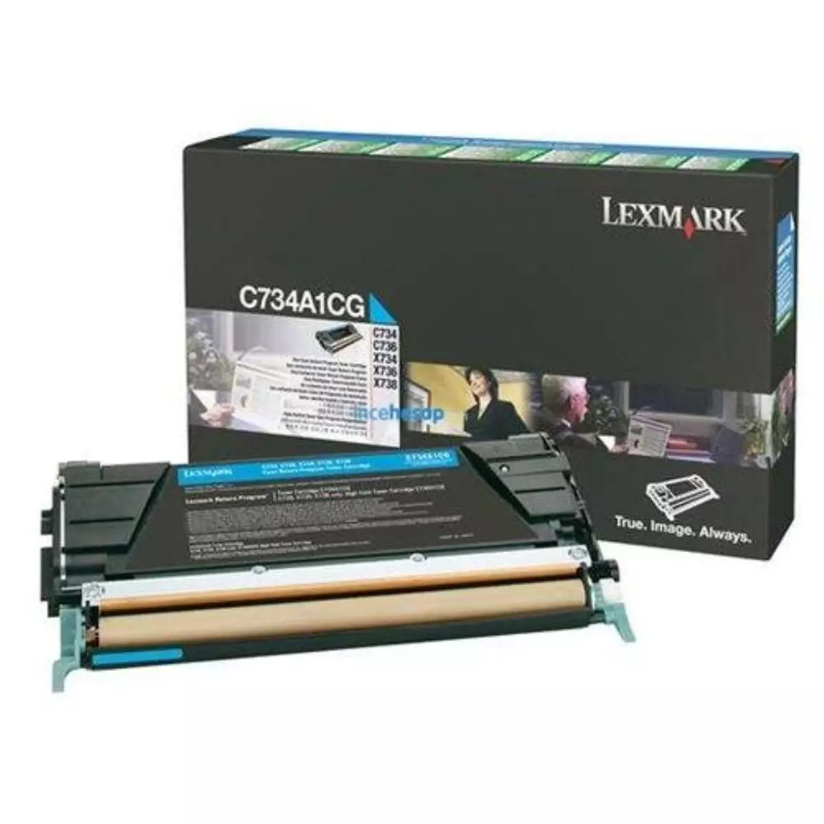 Lexmark C734a1cg Renkli Toner (C73x/x73x) 6k