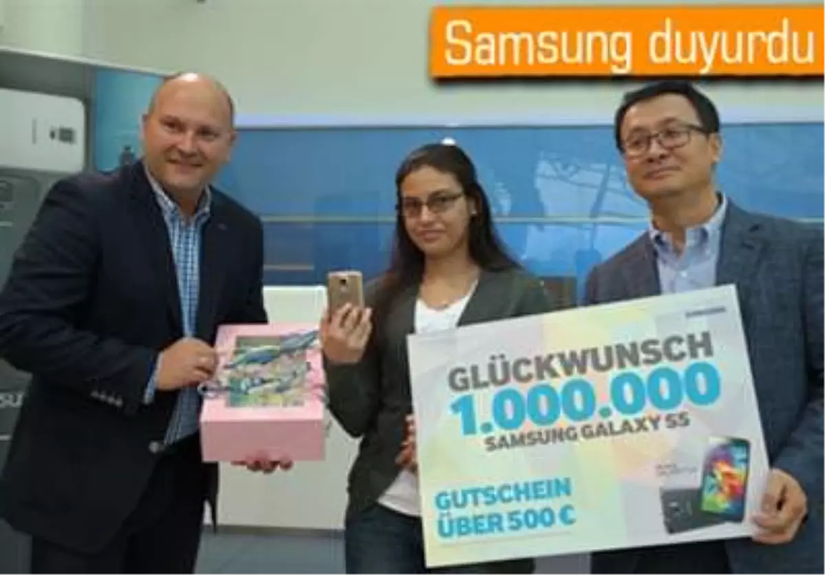 Samsung Sadece Almanya\'da 1 Milyon Galaxy S5 Sattı