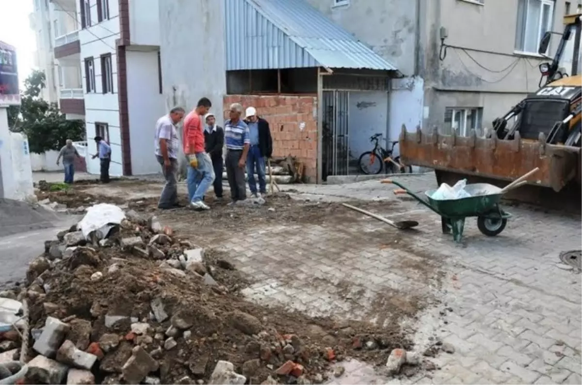 Tekirdağ\'da Yol Çalışmaları Devam Ediyor