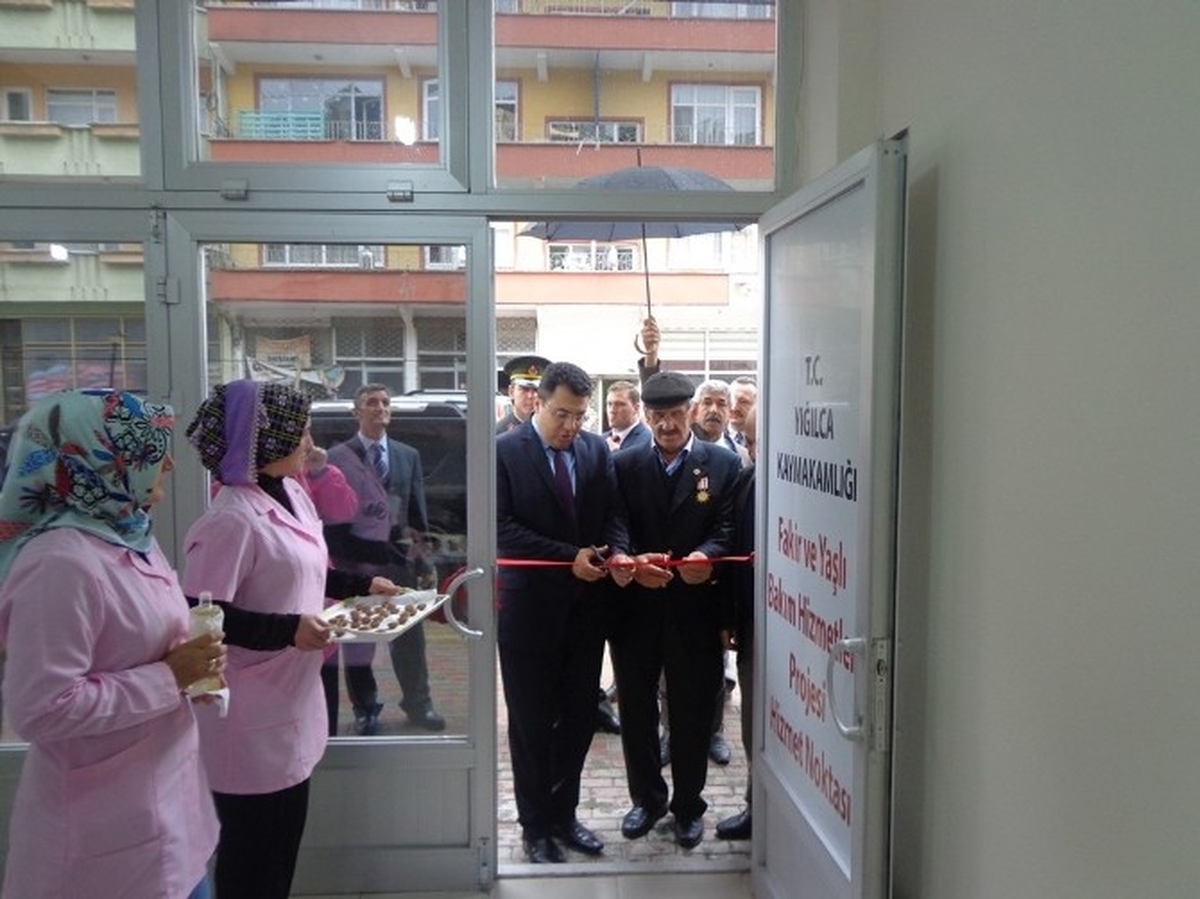 Yığılca Yaşlı Bakım Hizmet Noktası Açılışı Yapıldı
