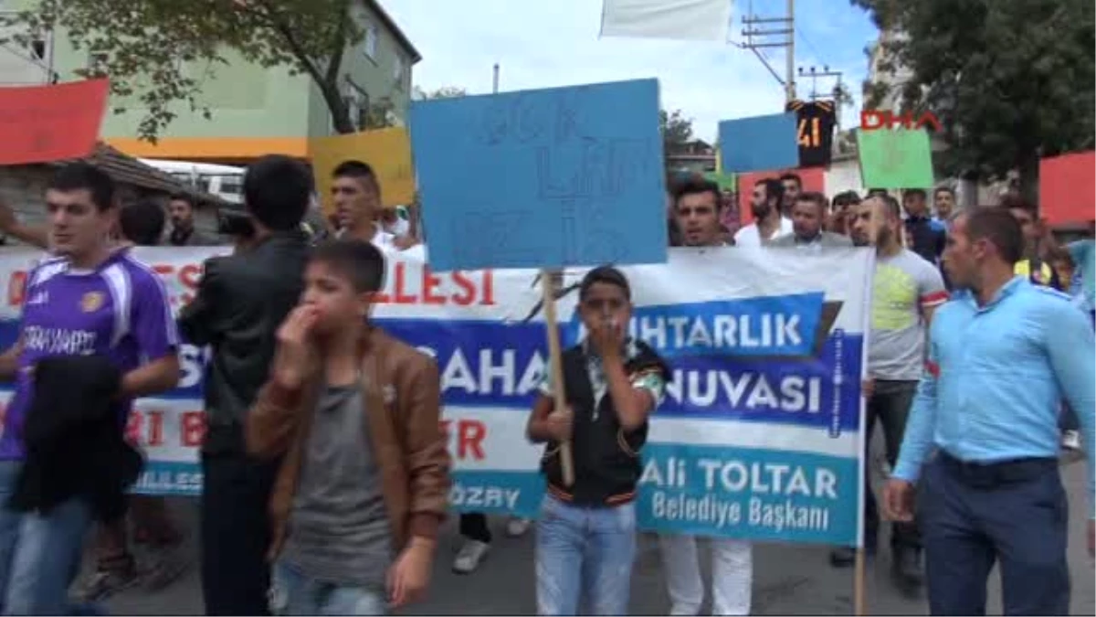 Dilovası\'nda Spor Sahası Protestosu