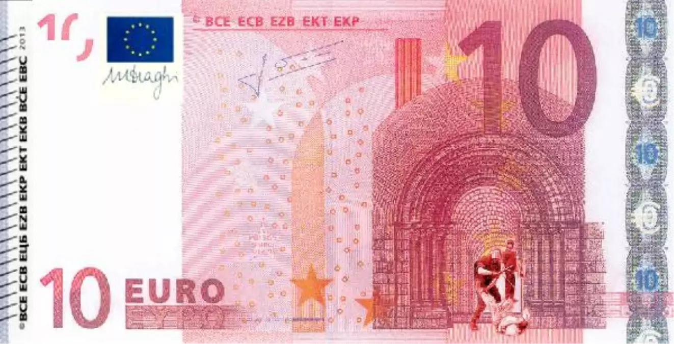 Yeni 10 Euro Banknot Tedavüle Giriyor