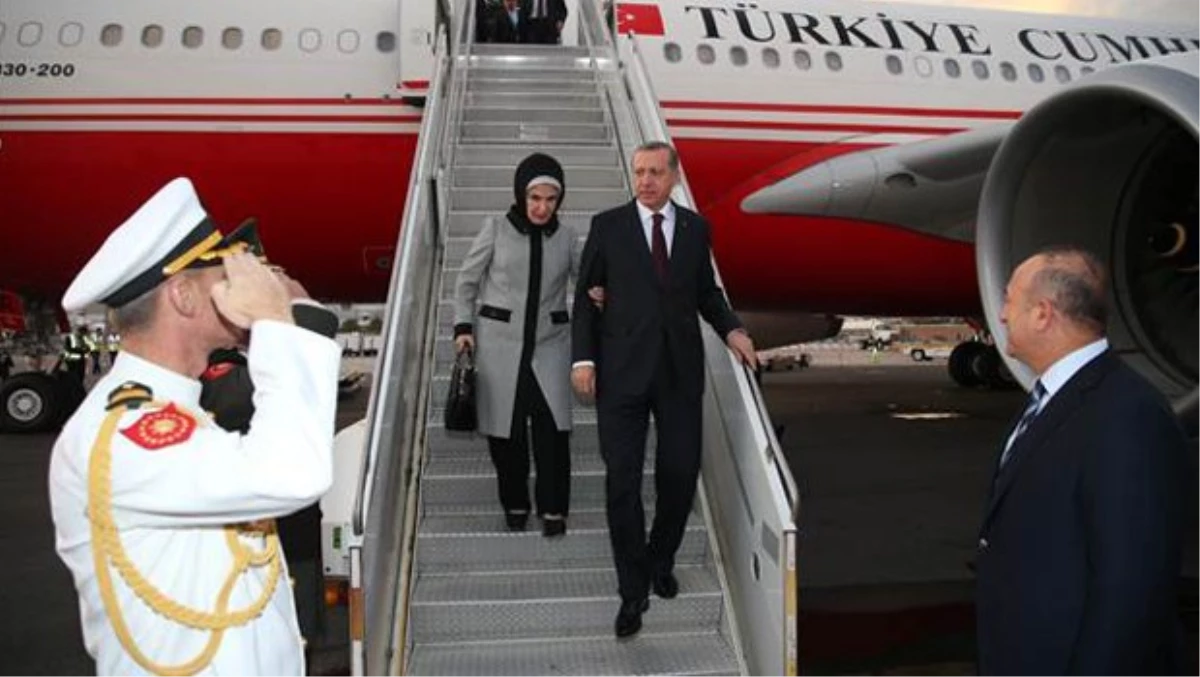 Cumhurbaşkanı Erdoğan New York\'a Gitti