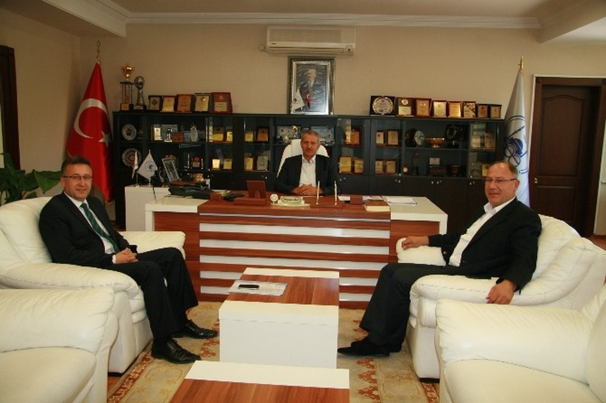 Işıksu\'dan Başkan Dişli\'ye Ziyaret