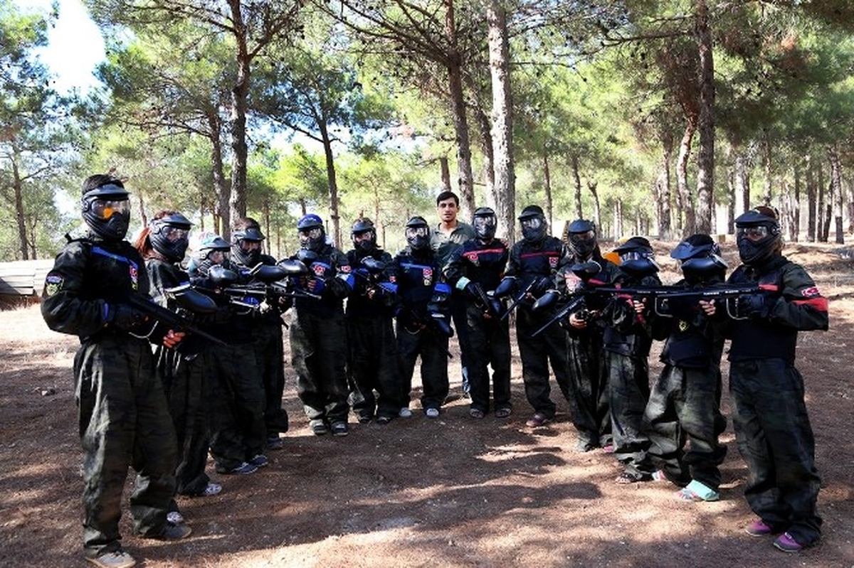 Şehitkamilli Yetim Çocuklar Paintball ile Eğlendi