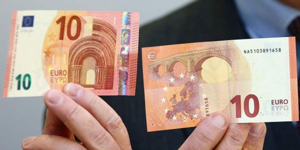 Yeni 10 Avroluk Banknot Yarın Tedavüle Giriyor