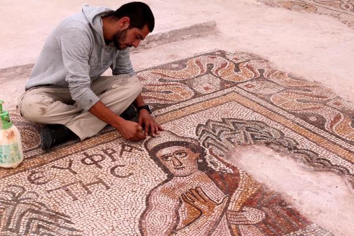 Antik Kentte Mozaiklerle Kaplı Kilise Ziyarete Açılacak