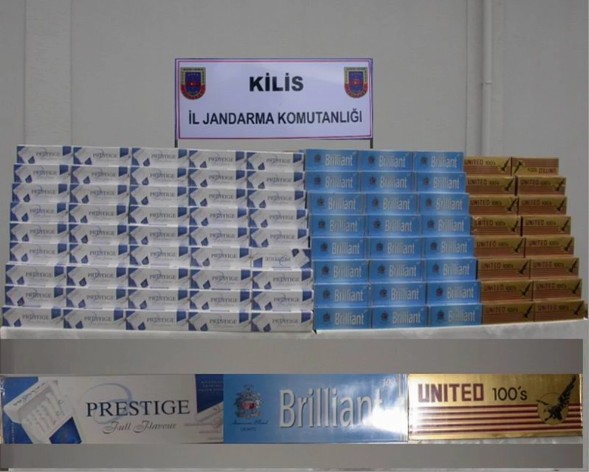 Kilis\'te 54 Bin 930 Paket Kaçak Sigaraya 6 Gözaltı