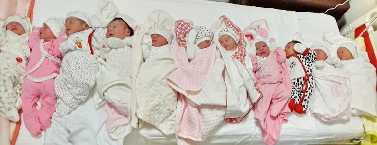 Aynı Gün 12 Kız Bebek Dünyaya Geldi