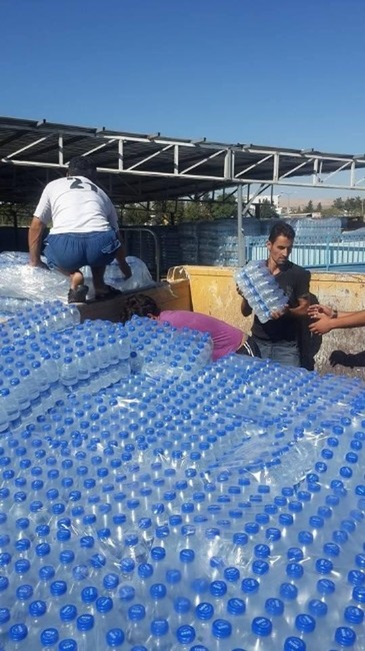 Eyyübiye Belediyesi\'nden Suruç Kampına Yardım