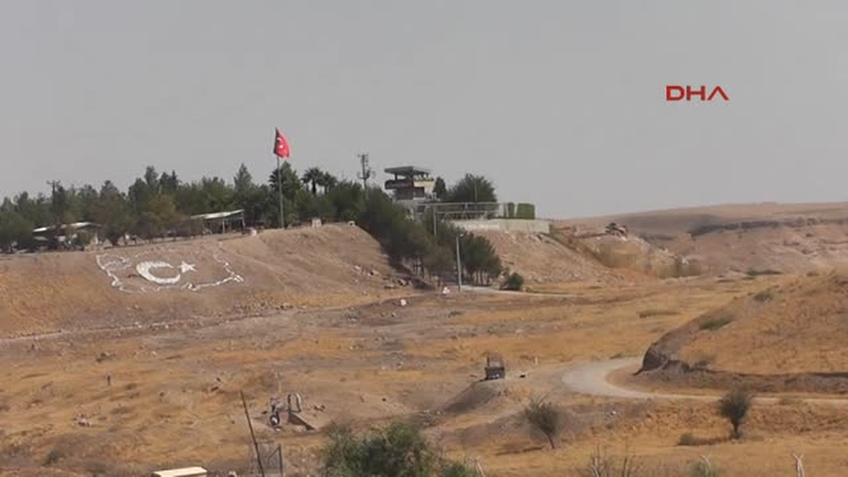Gaziantep\'in Suriye Sınırında Sessizlik Hakim