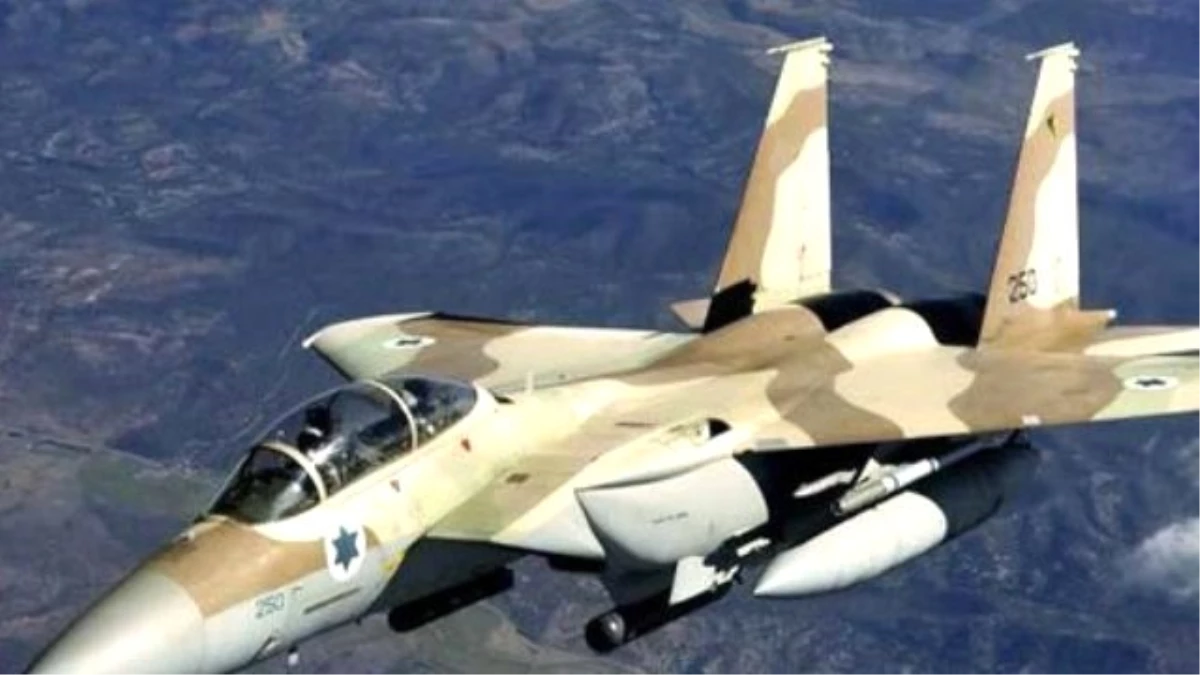 İsrail, Suriye Uçağını Düşürdü