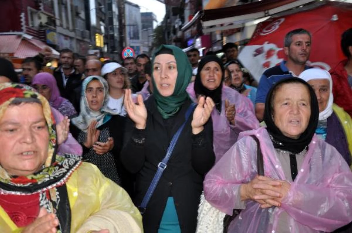 Zonguldak\'taki Madencilerin Eylemine Ailelerinden Destek