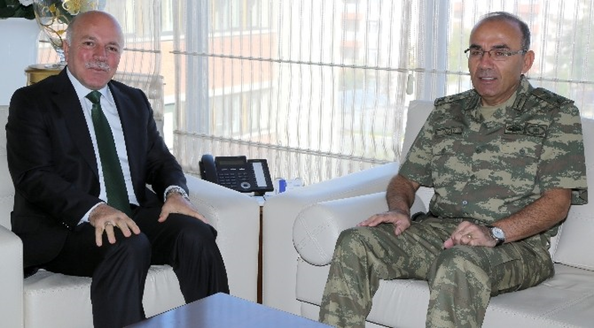 Öngay Paşa, Başkan Sekmen\'i Ziyaret Etti