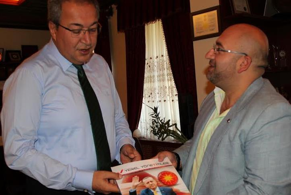 Yerel Yönetim Dergisi Haber Müdürü Geçgel, Ünver\'i Ziyaret Etti