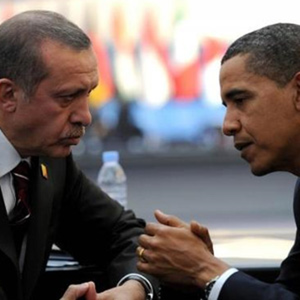 Erdoğan ve Obama Resepsiyonda Bir Araya Geldi