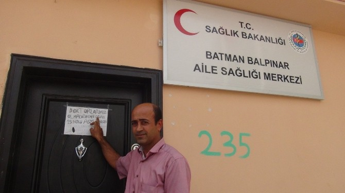 Batman\'da Bir Belde ve 7 Köy Bir Aydır Doktorsuz