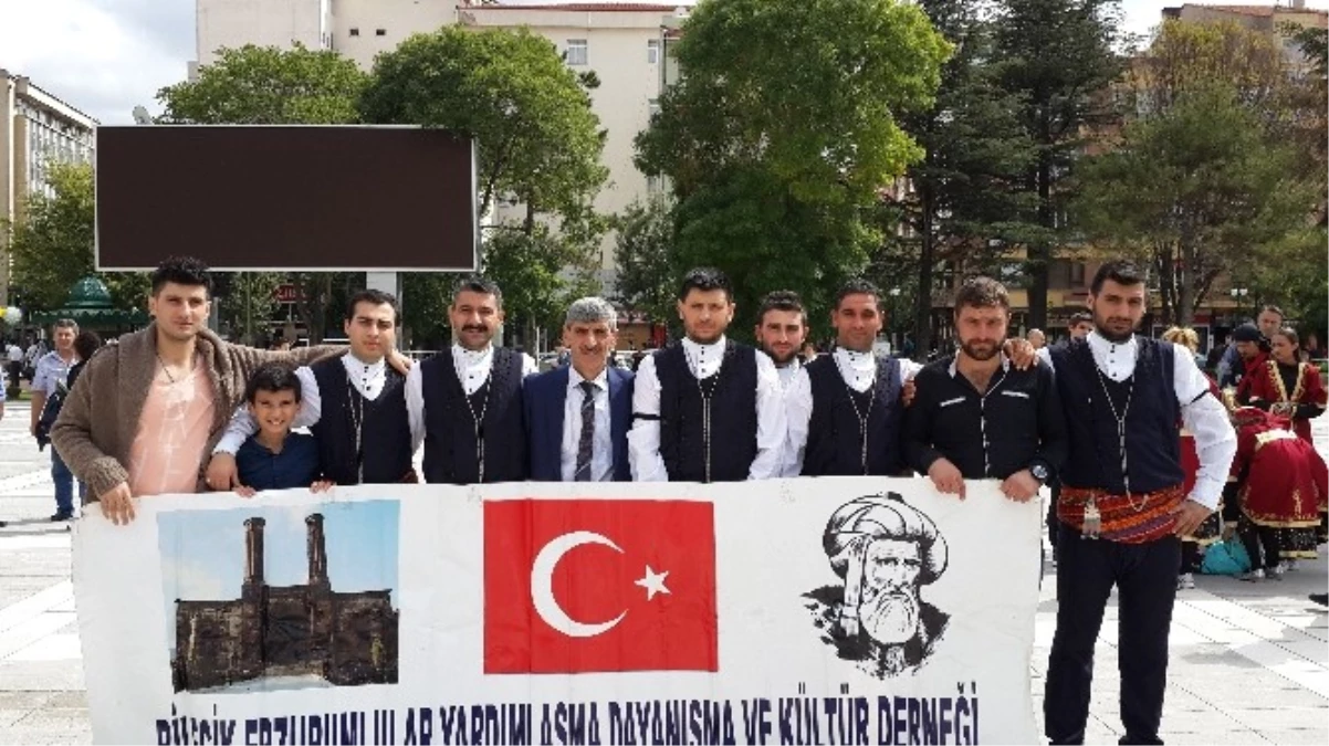 Bilecik Erzurumlular Derneği "Halk Oyunları Festivali"Ne Katıldı