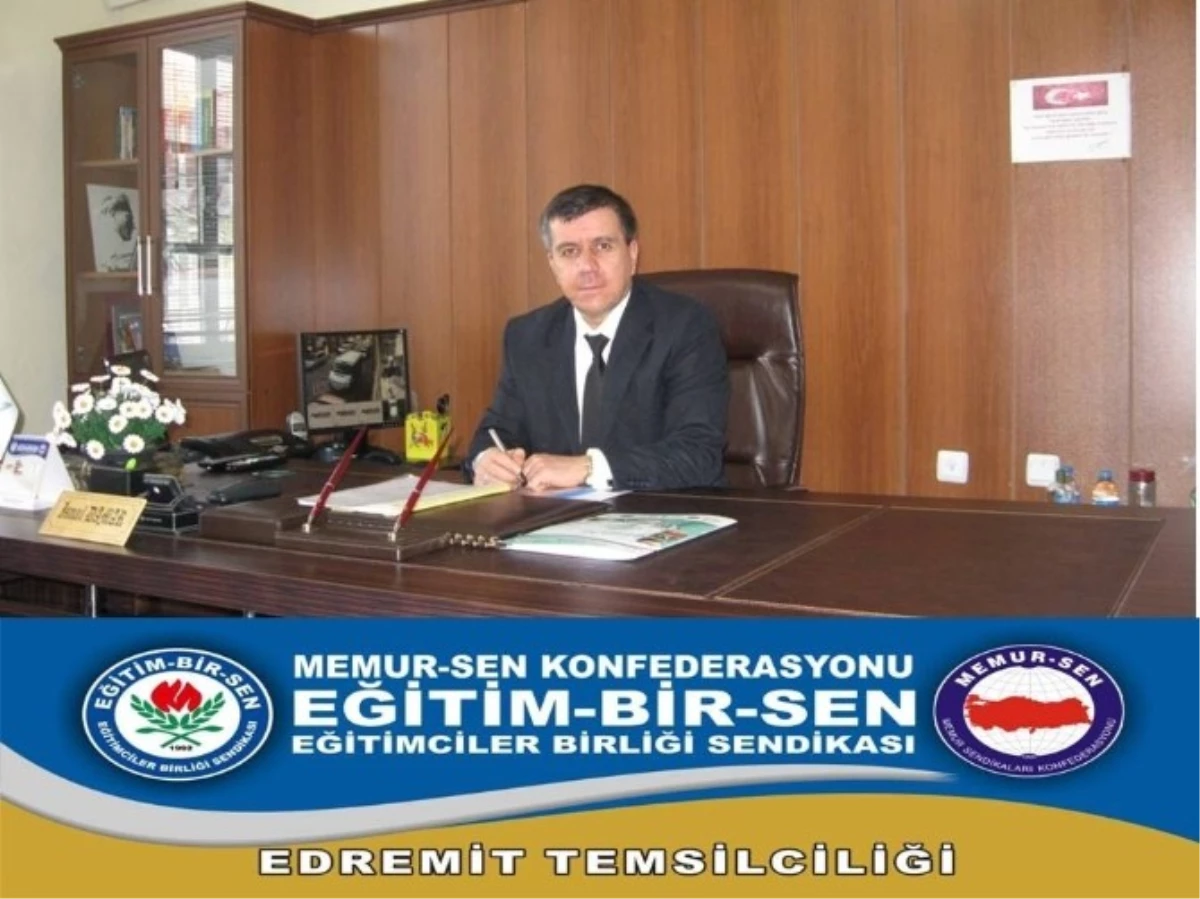 Edremit Eğitim-Bir-Sen \'De Seçim Heyecanı