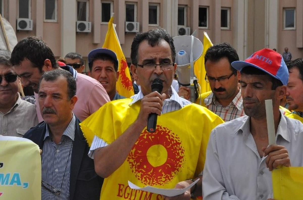 Eğitim Sen Gaziantep Şubesi \'Meb\' Protesto Etti
