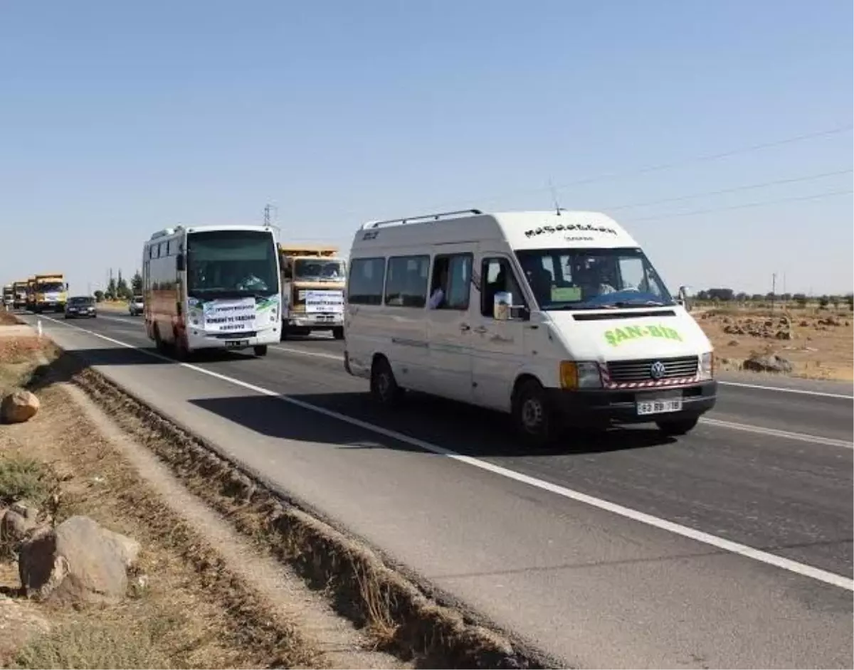 Eyyübiye Belediyesinden Suruç\'a Yardım Filosu