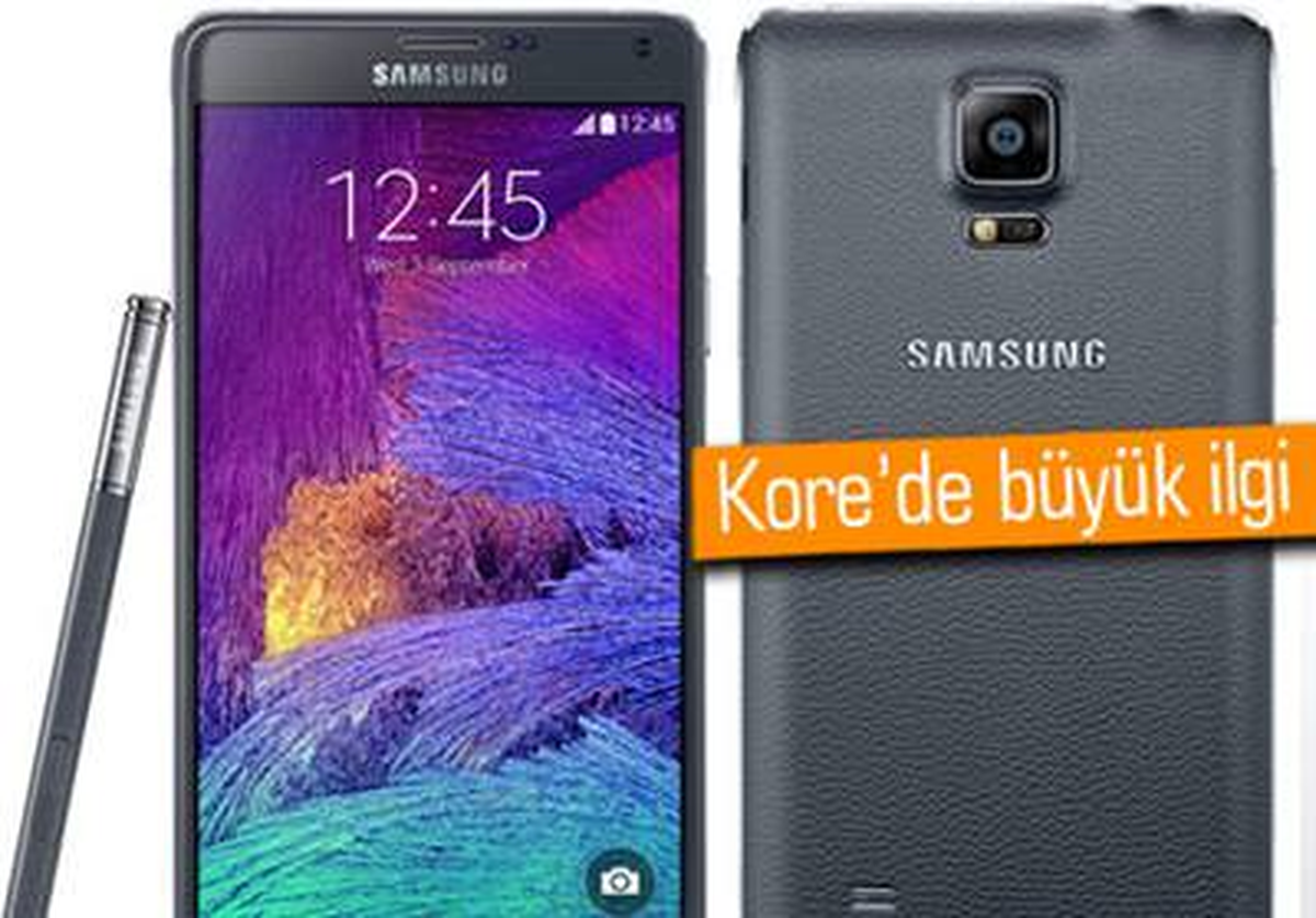 Galaxy Note 4\'ün Ön Siparişleri Tükendi