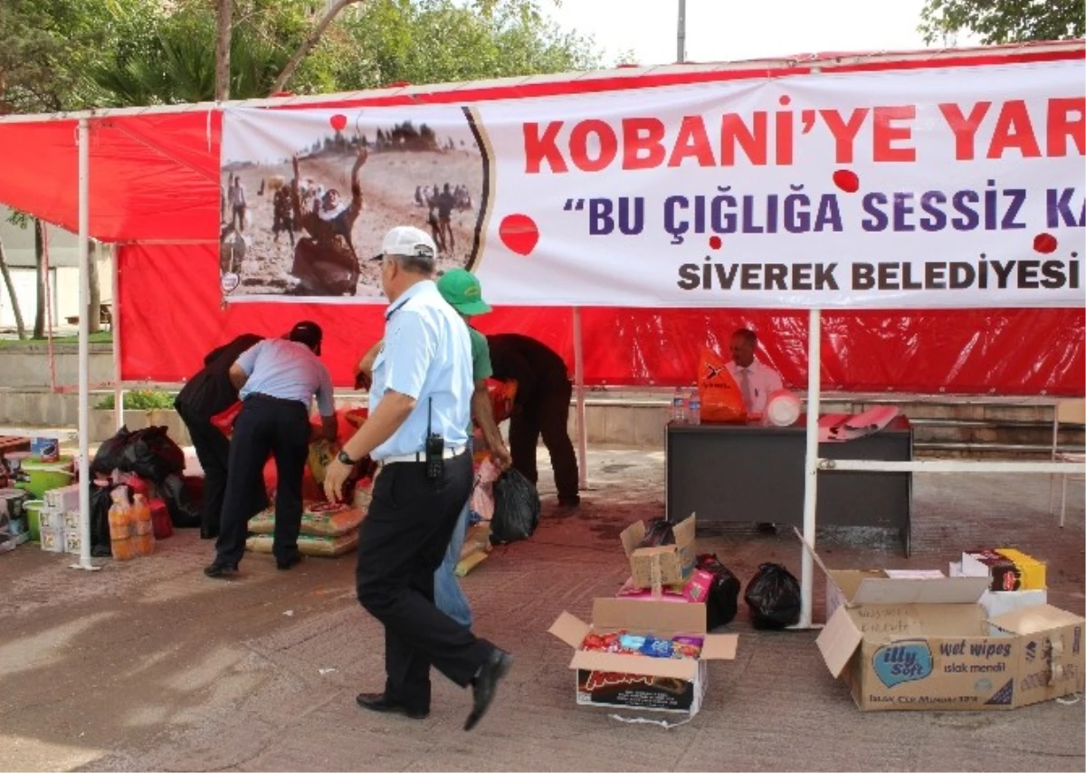 Siverek Belediyesi\'nden Kobani Halkına Yardım Seferberliği
