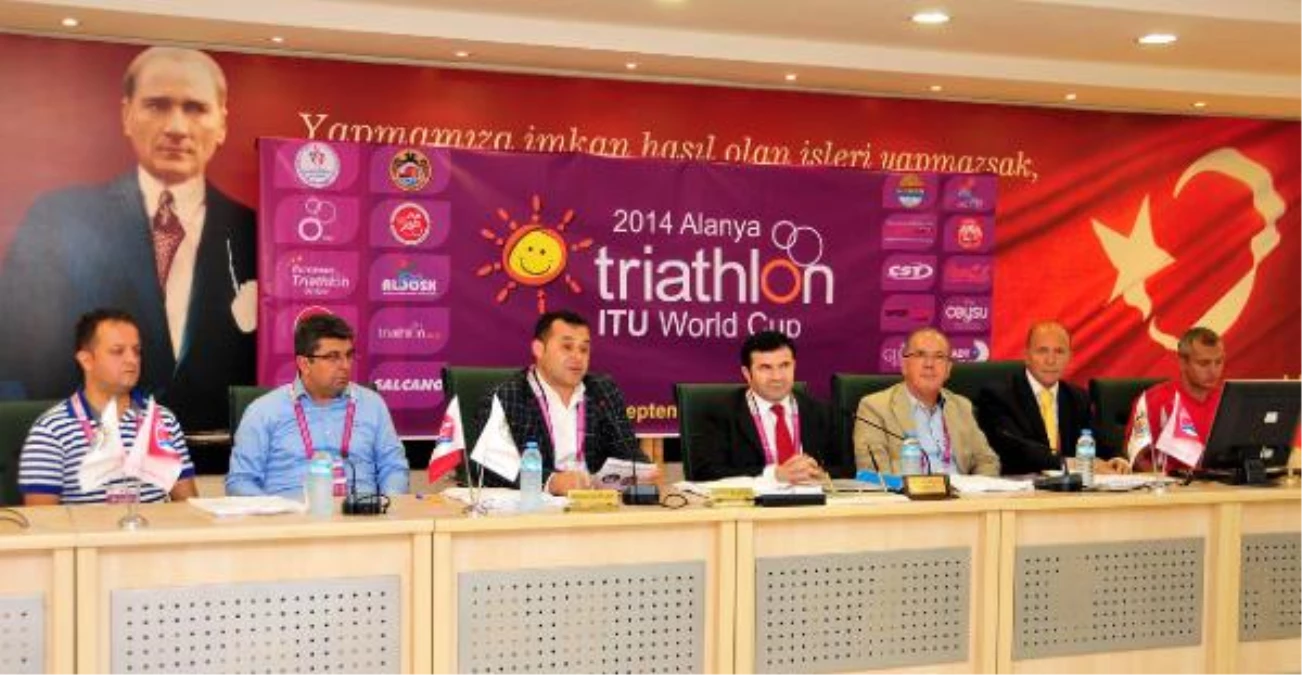 Alanya Dünya Triatlon Kupası\'na Hazır