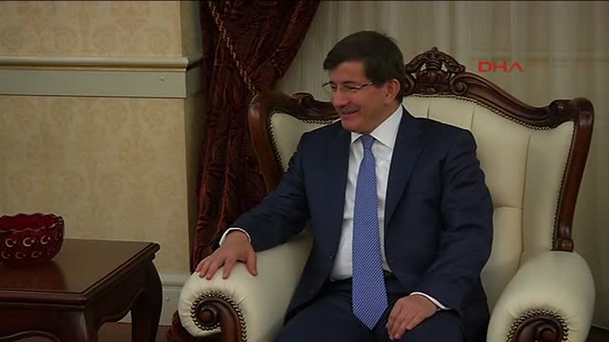 Başbakan Davutoğlu, MİT Müsteşarı Fidan\'ı Kabul Etti