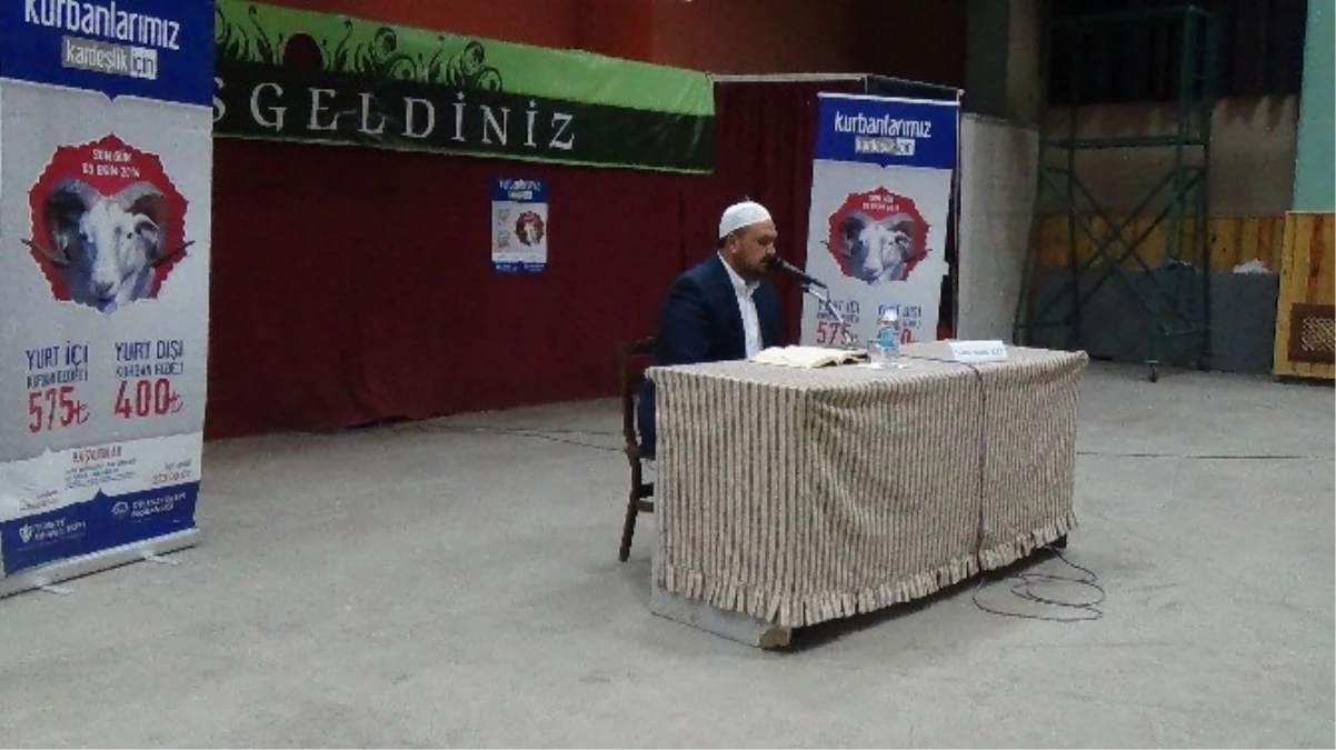 Erzincan\'da İslamda Kurban Anlayışı Konferansı