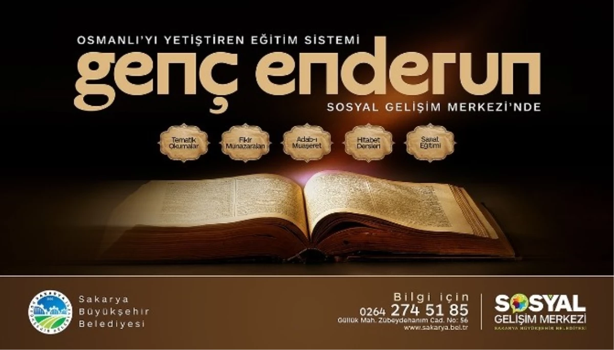 Genç Enderun Kurslarına Kayıtlar Başlıyor