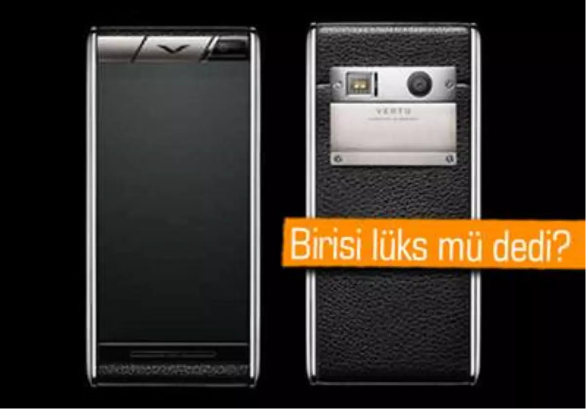 İşte 22,500 TL\'lik Telefon: Vertu Aster