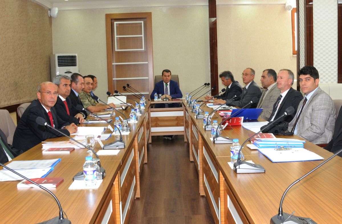 Kaçakçılık Komisyonu Toplandı