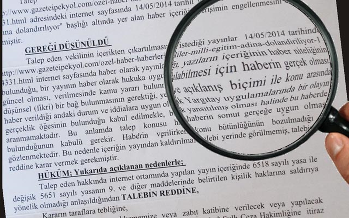 Mahkeme, Gazete İpekyol\'u Haklı Buldu