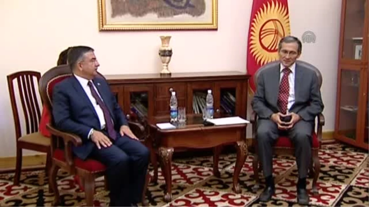 Milli Savunma Bakanı Yılmaz, Kırgızistan\'da