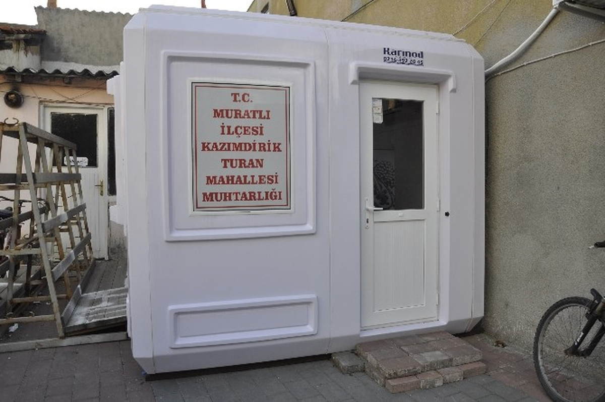 Muratlı\'da Muhtarlar Yeni Binalarına Kavuştu