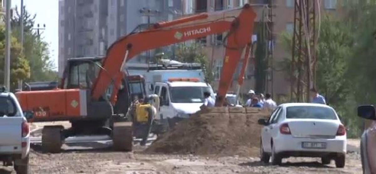 Patlayan Su Borusunda Yenileme Çalışması
