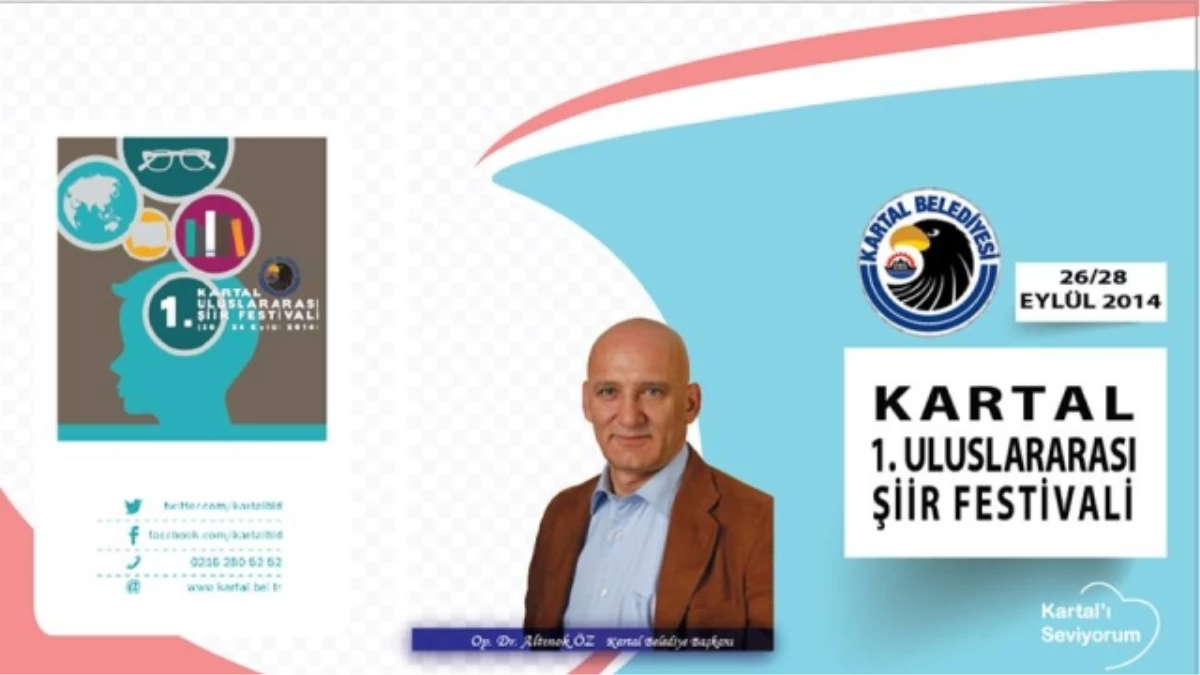 1. Kartal Uluslararası Şiir Festivali Başladı