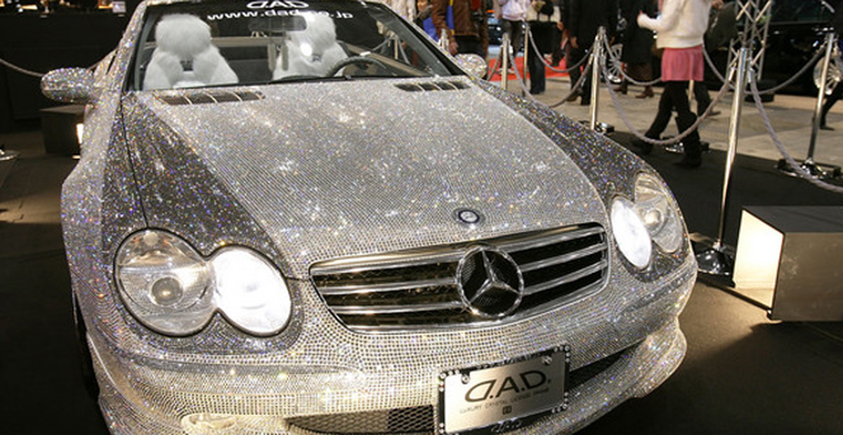 1 Milyon Swarowski Taşlı Otomobil