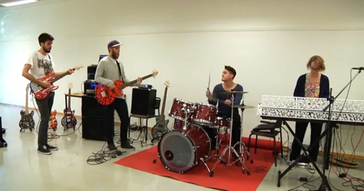 3d Üretilmiş Çalgılarla Verilen İlk Konser