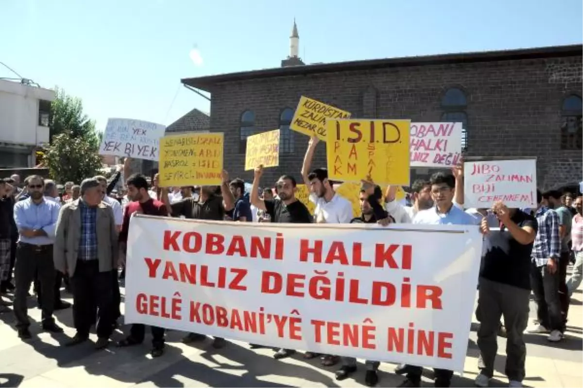 Diyarbakır\'da İslami Derneklerden Işid Protestosu