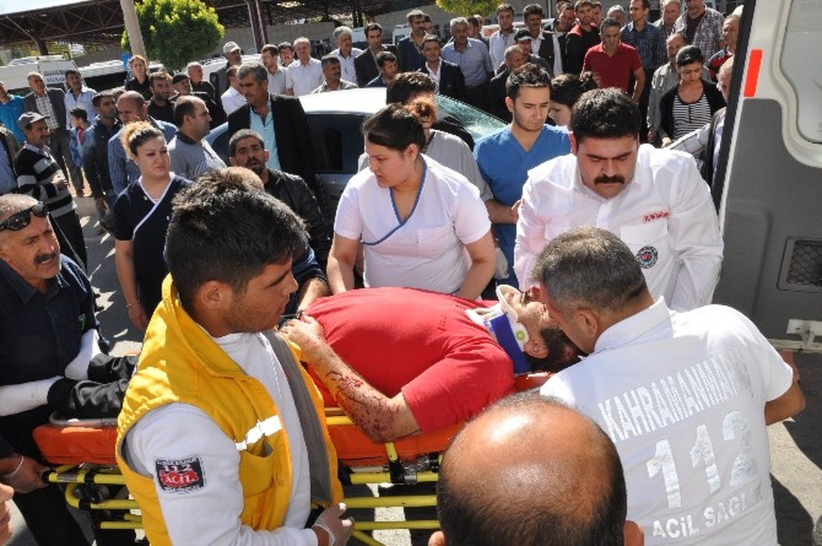 Elbistan\'da Trafik Kazası: 1 Yaralı