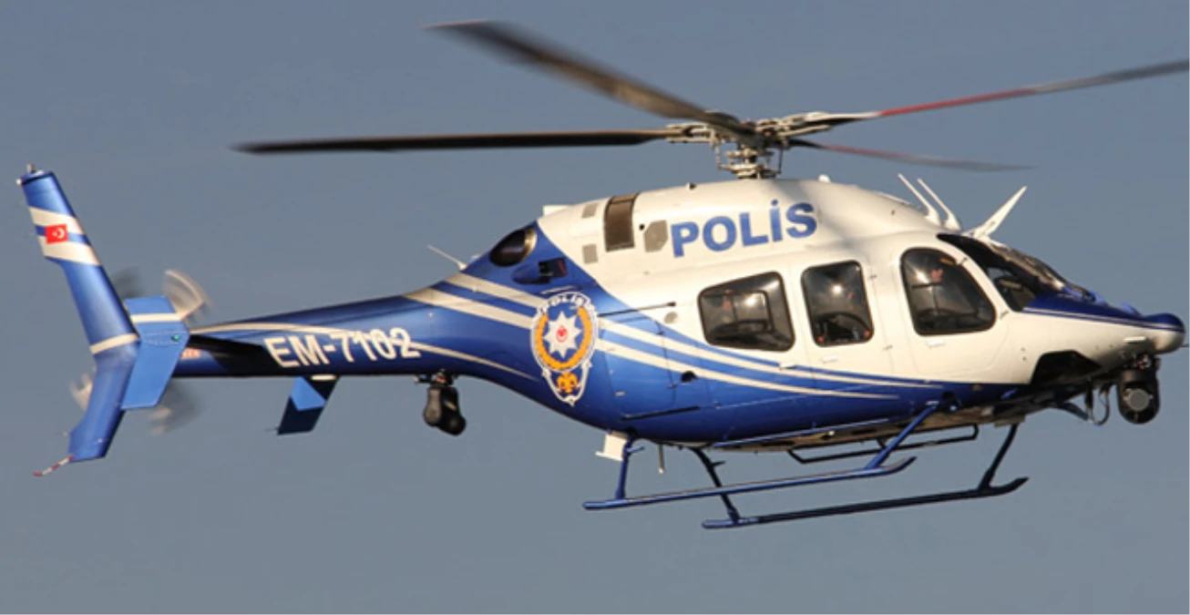İstanbul\'da Helikopter Destekli Operasyon