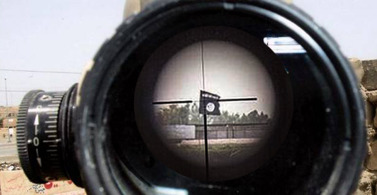 Keskin Nişancı IŞİD'lileri Tek Tek İndiriyor