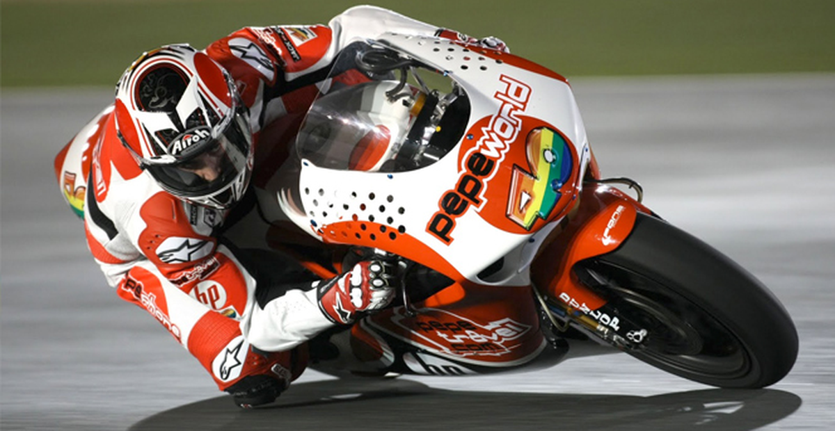 Moto GP'de Hector Barbera, Yanmaktan Son Anda Kurtuldu