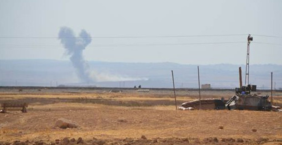 ABD Kobani'de IŞİD'i Vurdu, Örgüt Saldırıya Geçti