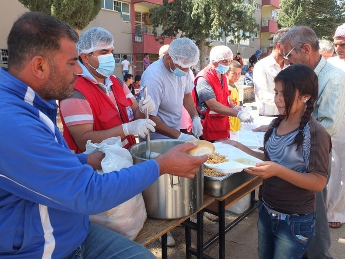 İhh Aşevleri Günde 10 Bin Mülteciye Suriye Mutfağından Yemekler Dağıtıyor