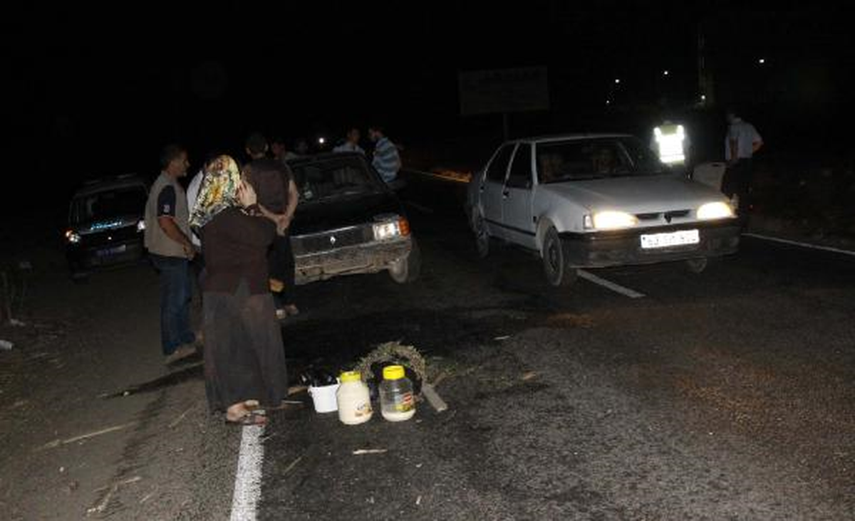 Otomobil, At Arabasına Çarpıp Kaçtı: 4 Yaralı