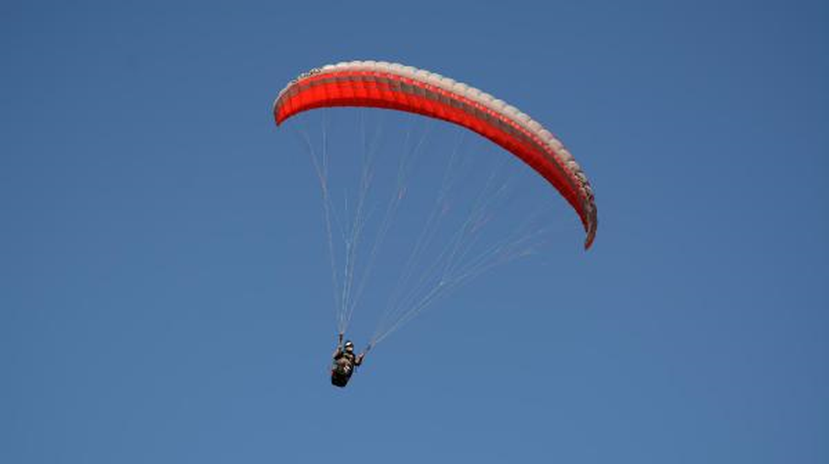 Van\'da Yamaç Paraşütü