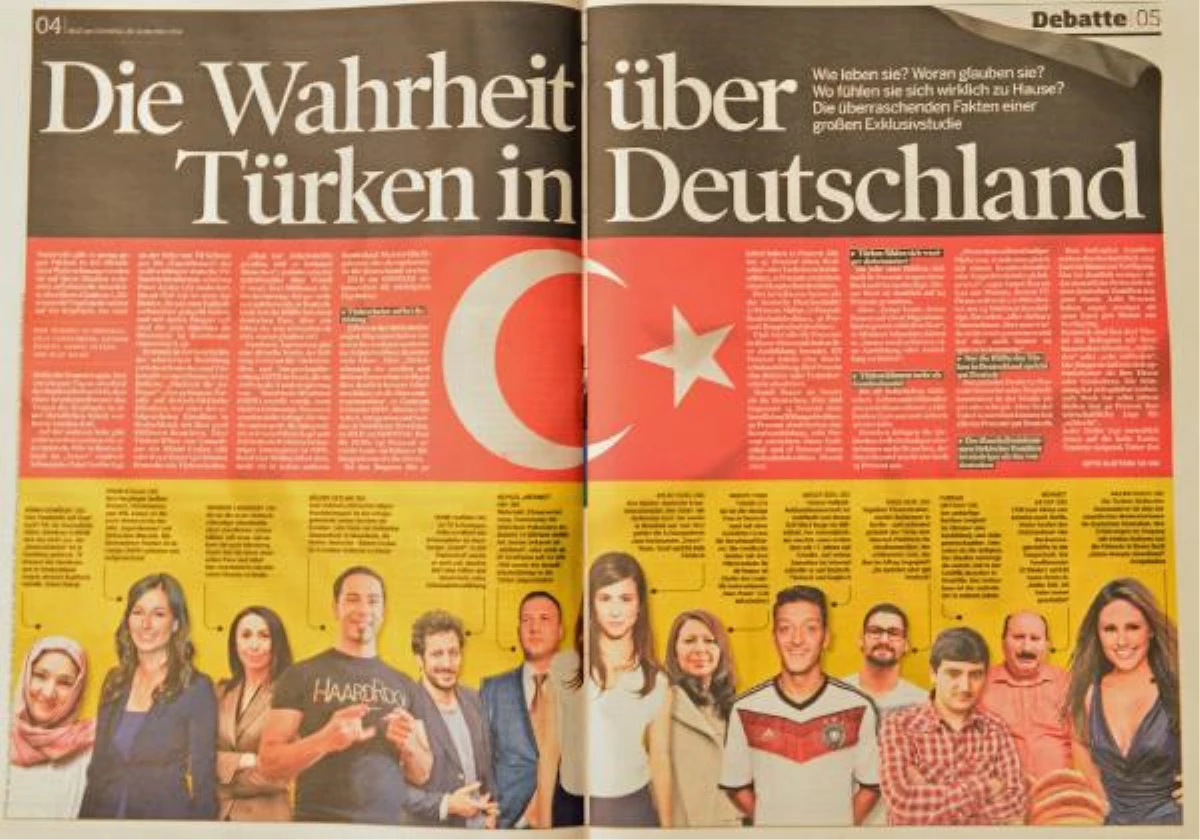 Bıld Am Sonntag Gazetesi Türkleri Manşete Taşıdı